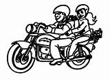 Motorcycle Pages Coloring Adults Getcolorings sketch template
