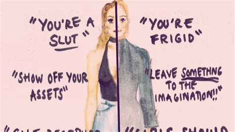 this illustration shows how contradictory sexist expectations for women are
