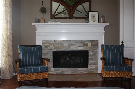 header new stacked stone fireplace surround