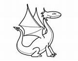 Dragon Coloring Mythological Wyvern Coloringcrew Dibujo Ii Japanese Book sketch template
