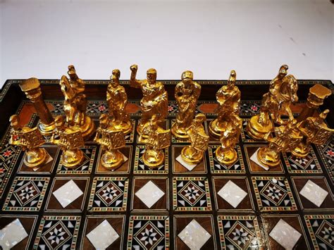 aluminium schaakstukken zonder schaakbord jz handmade woonaccessoires