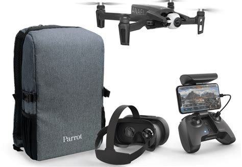 parrot launches fpv version   anafi dronelife