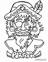 Pirata Piratas Dibujo Línea sketch template
