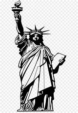Statue Liberty Ellis Island Drawing Cartoon Clipart Getdrawings sketch template