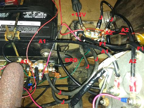 golf cart solenoid wiring diagram alternator
