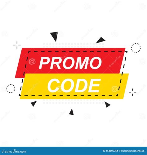 promo code coupon code flat vector set design illustration  white background stock vector