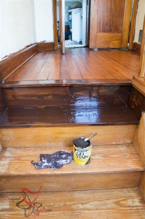 gel stain  darken hard wood staining wood floors