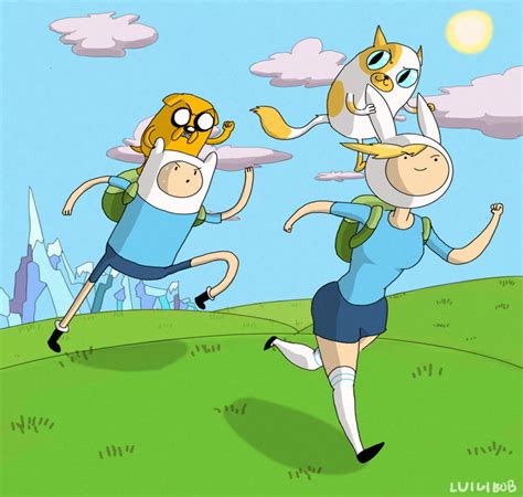 Running D Adventure Time With Finn And Jake Photo 35153674 Fanpop