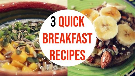 3 Breakfast Recipes For Weight Loss Breakfast Ideas How To Lose