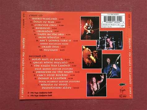 saxon the eagle has landed part ii live 2cd 1996 72797049