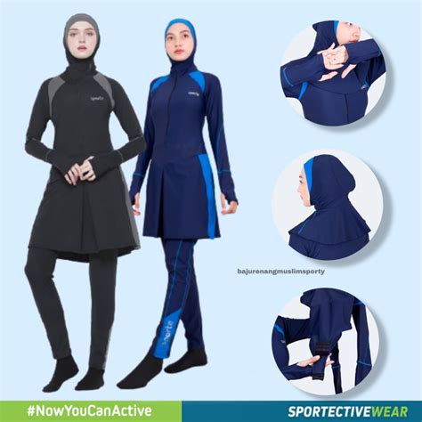 Jual Baju Berenang Renang Muslim Muslimah Wanita Dewasa Sporte Damla