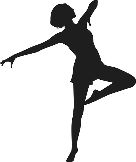 dancer silhouette cliparts   dancer silhouette
