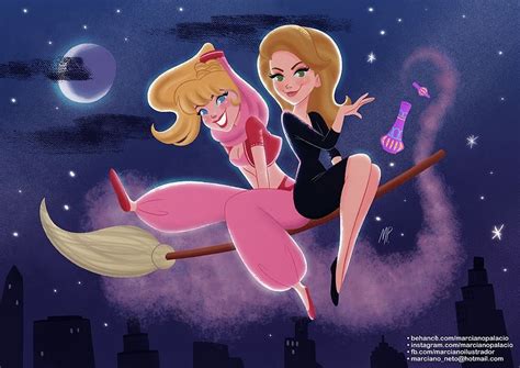 I Dream Of Being Bewitched Bewitched Idreamofjeannie