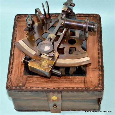antique brass sextant brass marine sextant kelvin