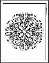 Celtic Coloring Pages Cross Advanced Printable Colorwithfuzzy Irish Scottish sketch template