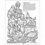 Coloring Pages Lds Printable Mormon Book Nephi Anti Color Kids sketch template