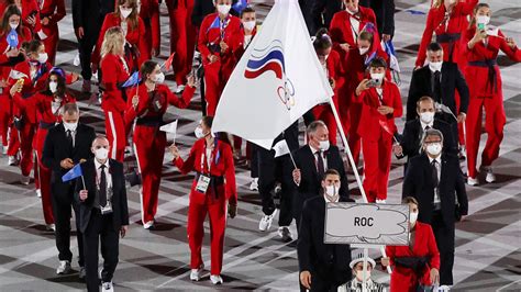 Russian Olympic Team’s Vaccinations Lag Other Countries’ Rates The