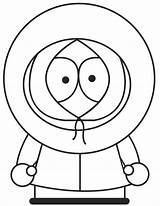 Coloring Butters Kenny sketch template