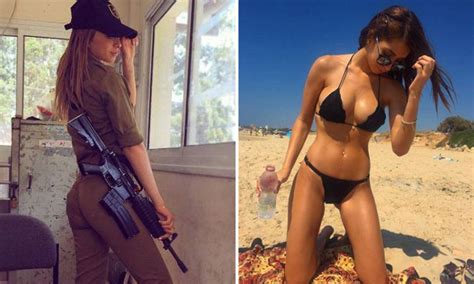 Israeli Woman Named World S Hottest Soldier After Her