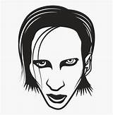 Marilyn Manson Monroe Pngegg sketch template