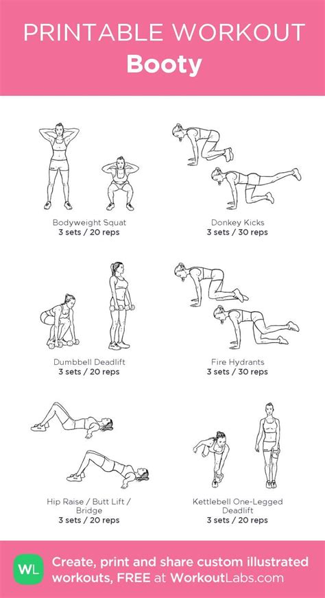booty my custom printable workout by workoutlabs 31392 hot sex picture