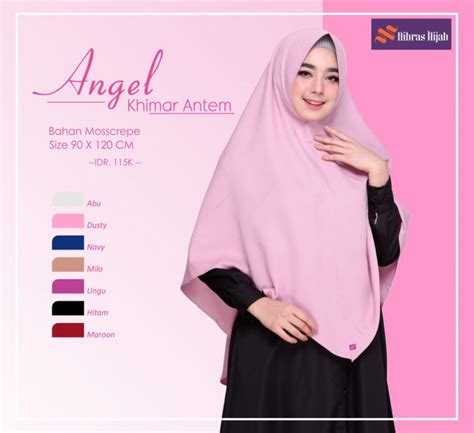 koleksi terbaru nibras hijab angel khimar antem