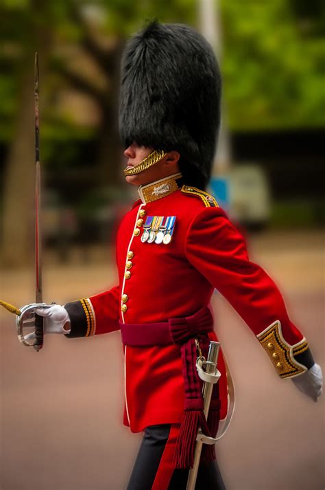 london england changing  guard royal guard london queens guard