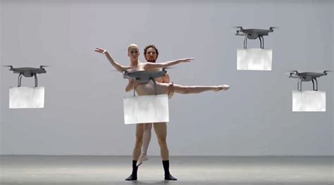 Drones Perform ‘swan Lake’ With Naked Ballet Dancers — Rt