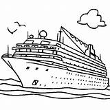 Ship Cruise Coloring Boat Drawing Outline Speed Ships Ferry Simple Rich Line Colouring Boats Printable Disney Drawings Motor Getcolorings Getdrawings sketch template