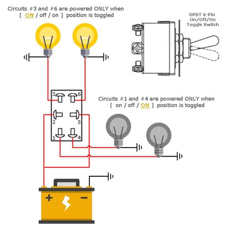 wiring diagram    toggle switch   switch wiring diagram