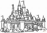 Coloring Pages Castle Printable sketch template