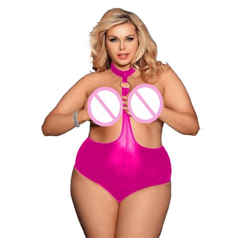 2020 plus size sexy one piece bodycon bodysuit women short sleeve scoop