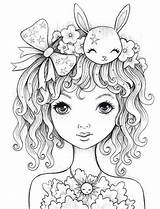 Coloring Pages Jeremiah Ketner Coloriage Adulte Drawing Adults Cute Books Adult People Print Sheets Printable Doodle Girls Colorier Mandala Dessin sketch template