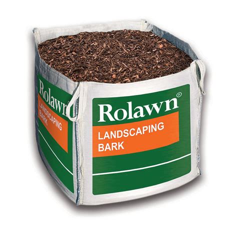 rolawn landscaping bark chippings bulk bag  travis perkins top