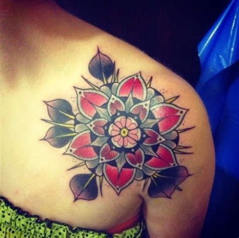 creative  beautiful flower tattoos