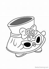 Coloring Pages Shady Shopkins Kids Printable sketch template