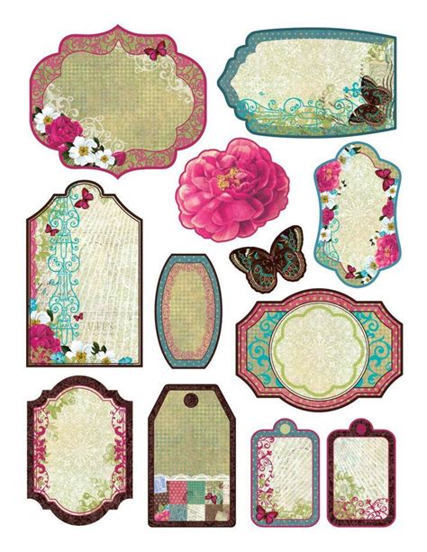 scrapbook printables printable templates