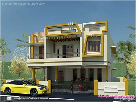 modern tamilnadu style home design   sqfeet kerala home design  floor plans