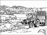 Bauernhof Traktor Ausmalbilder sketch template