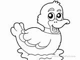 Duck Baby Drawing Cute Coloring Colour Pages Sweet Wallpaper Popular sketch template