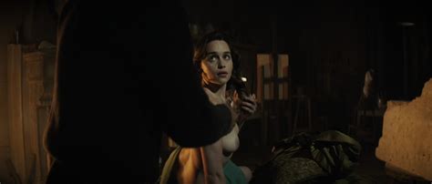 naked emilia clarke in voice from the stone