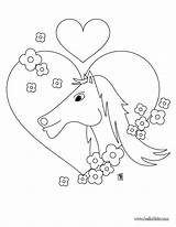 Coloring Pages Horse Horses Color Kawaii Running Print Hellokids Mare Printable Getcolorings Popular sketch template