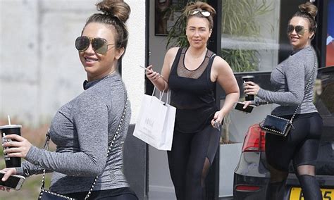 lauren goodger shows off her very perky posterior