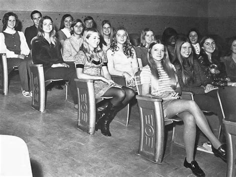 photo high school 1963 hemlines got shorter than ever with the