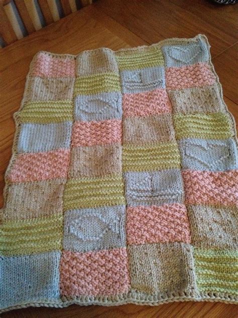knit  baby blanket  hand knitting patterns project ideas
