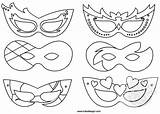 Carnevale Maschere Colorare Bambini Tuttodisegni Carnival sketch template