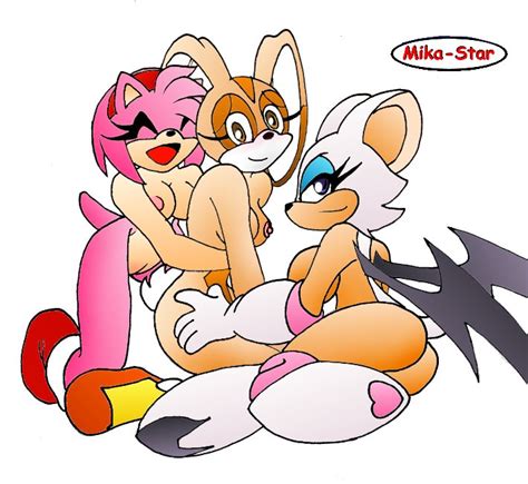 rule 34 amy rose anthro color cream the rabbit female