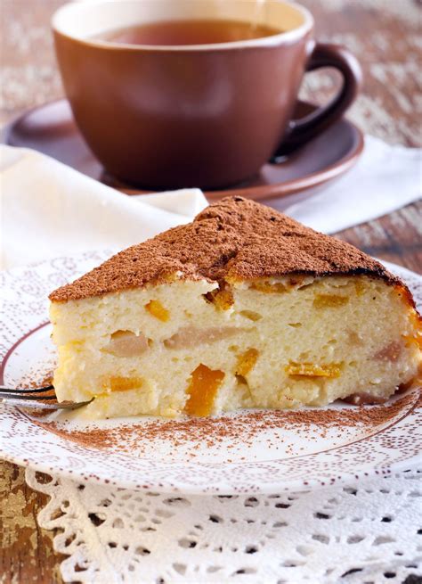 southern italian ricotta  pear cake recipe