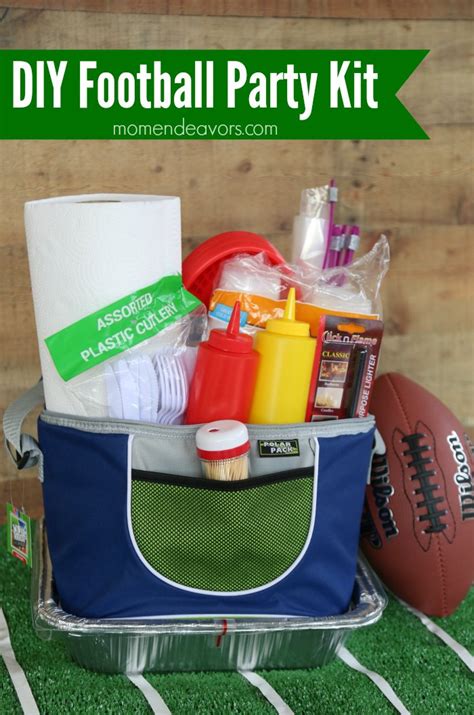 diy football party kit mom endeavors