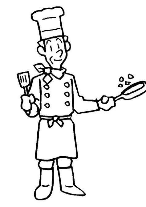 coloring pages master chef  coloring pages